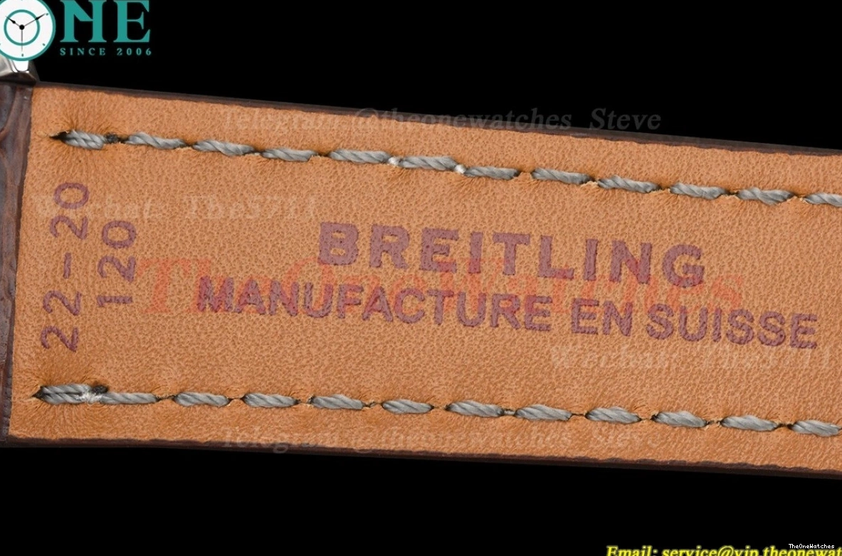 Brown Chronograph Mod B01 Premier SS LE A7750 V2 42mm Reddish Dial BLSF 0330